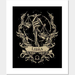 zodiac libra Posters and Art